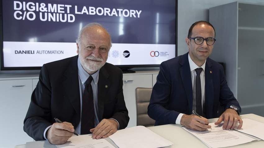 New agreement between the University of Udine and Danieli Automation Digi&Met