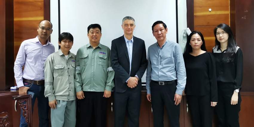 A new order from POMINA STEEL CORPORATION (Vietnam)