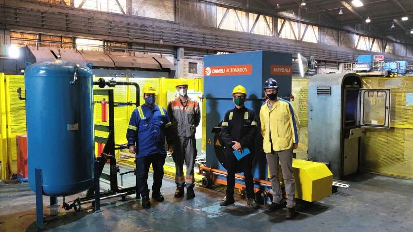 Two HiPROFILE installed and commissioned at Gerdau Aços Finos Piratini, Charqueadas, Brazil